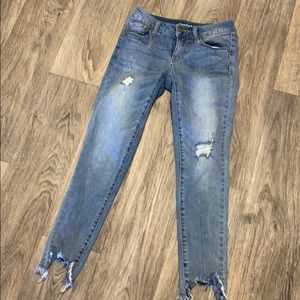 Empyre Jeans, Zumiez, distressed, skinny, Size 0